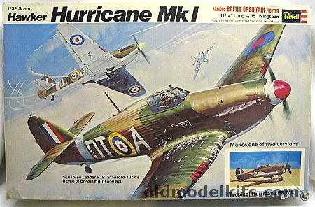Revell 1/32 Hawker Hurricane Mk I or PR Mk 1 - Great Britain Issue, H217 plastic model kit